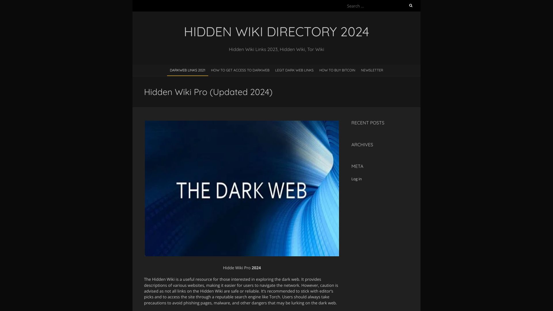 hiddenwiki.pro