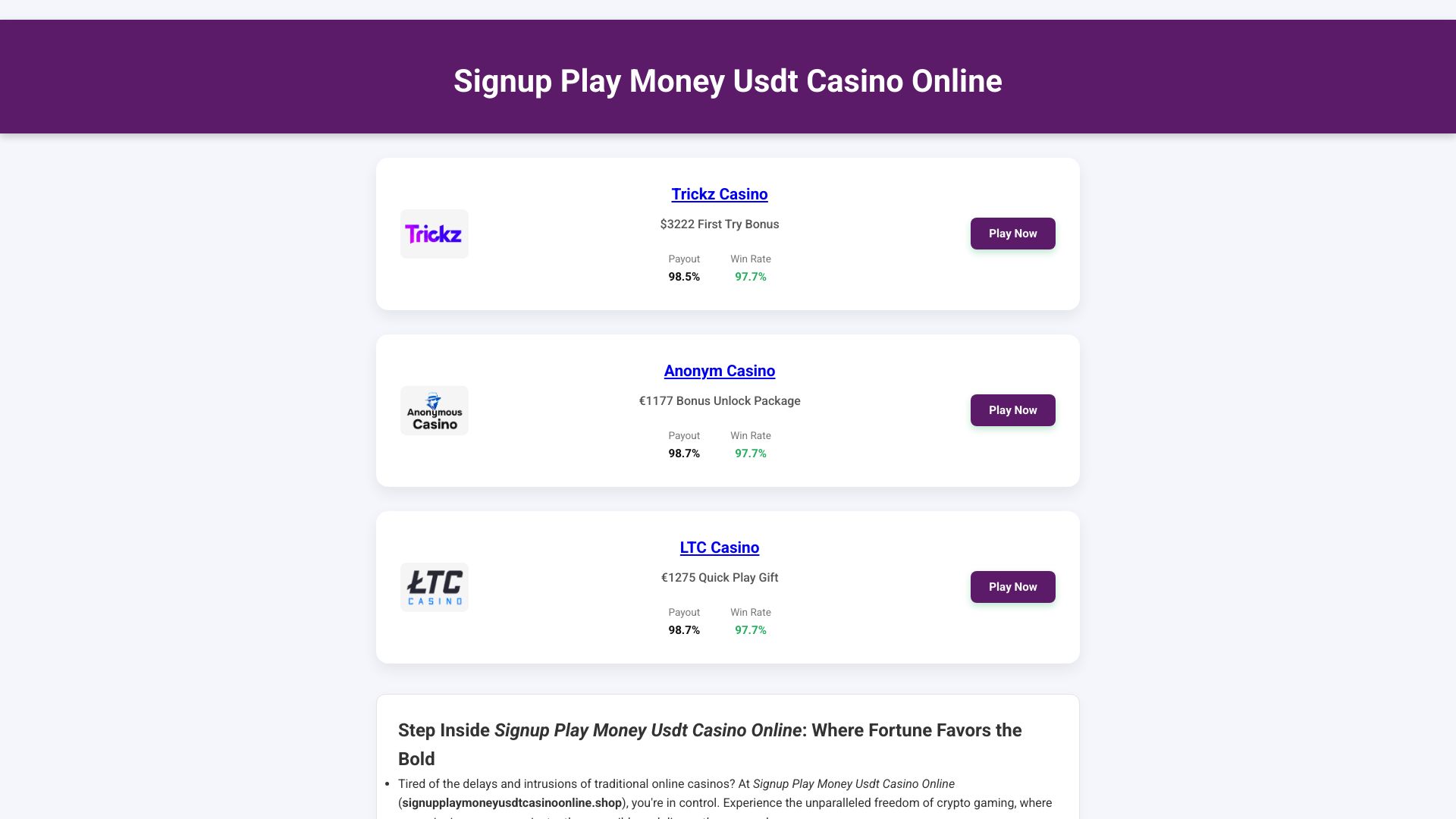 signupplaymoneyusdtcasinoonline.shop