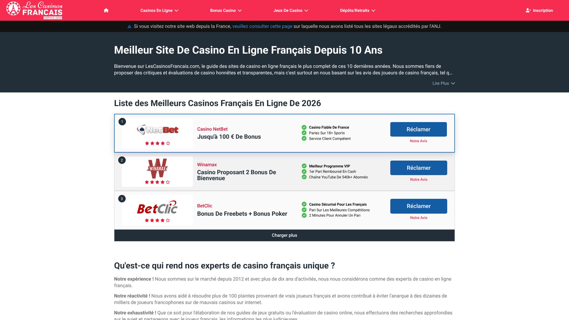 casinoonlinefrancais.fr