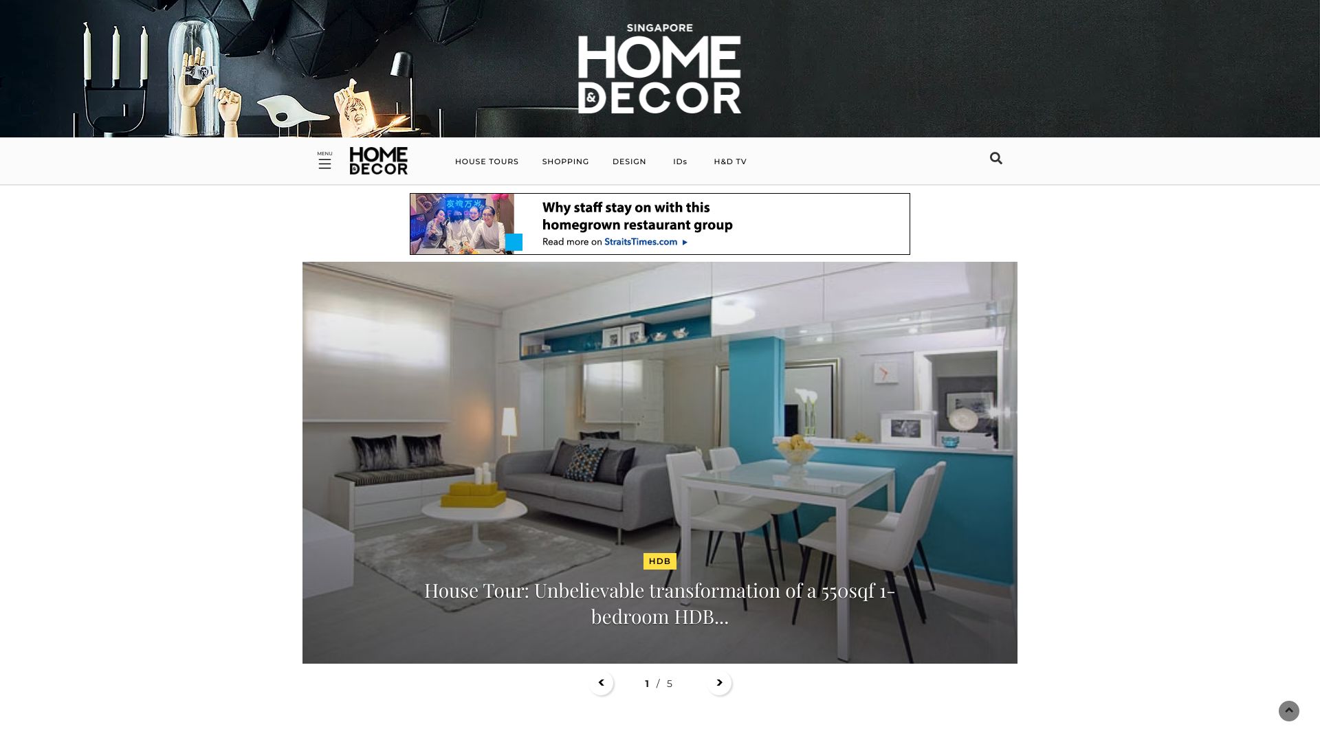 homeanddecor.com.sg