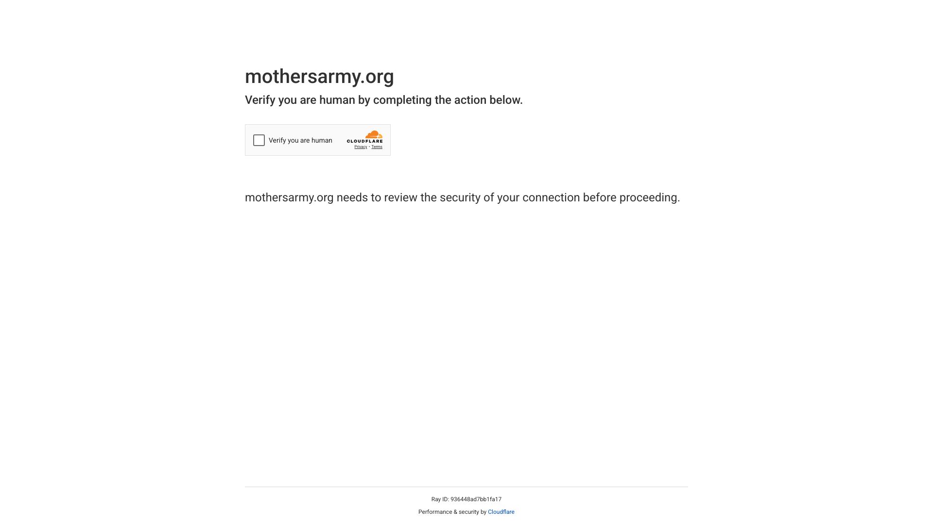 mothersarmy.org