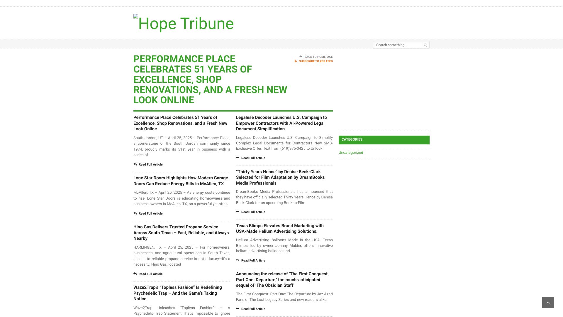 news.hopetribune.com
