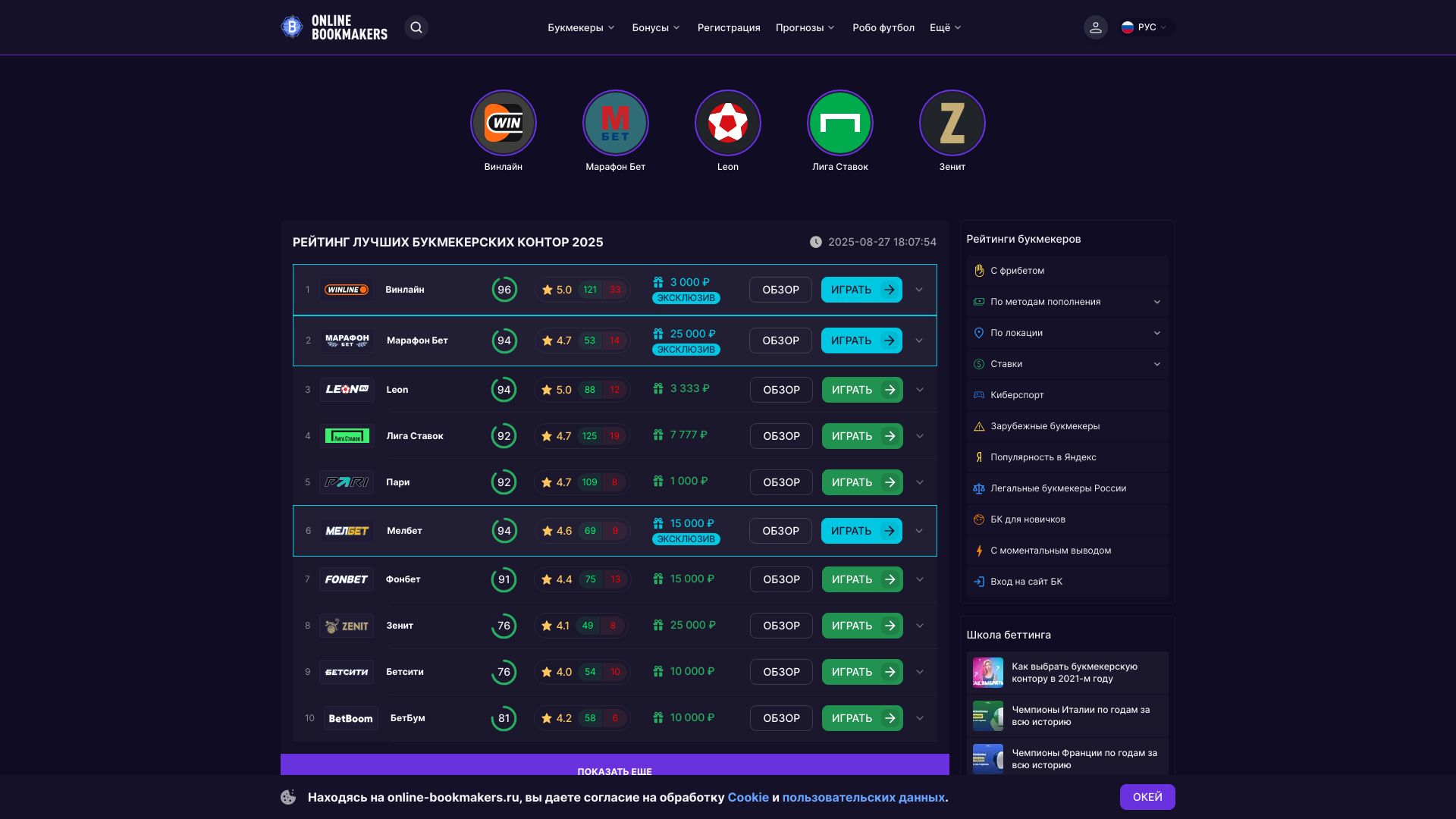 online-bookmakers.ru