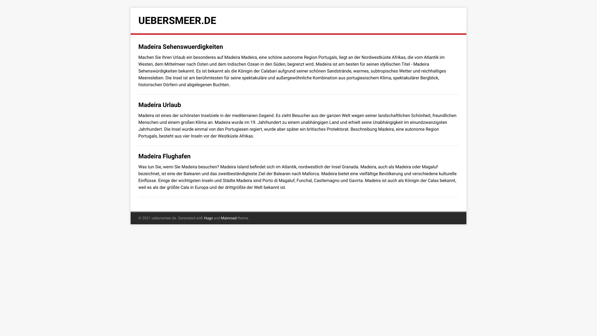 uebersmeer.de
